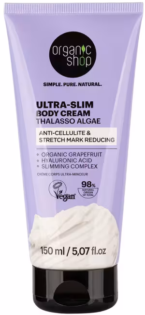 ORGANIC SHOP Thalasso Ultra-Slim telový krém s morskými riasami 150 ml