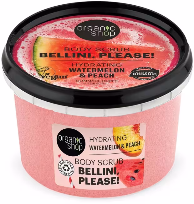 ORGANIC SHOP Vodný melón a broskyňa 250 ml