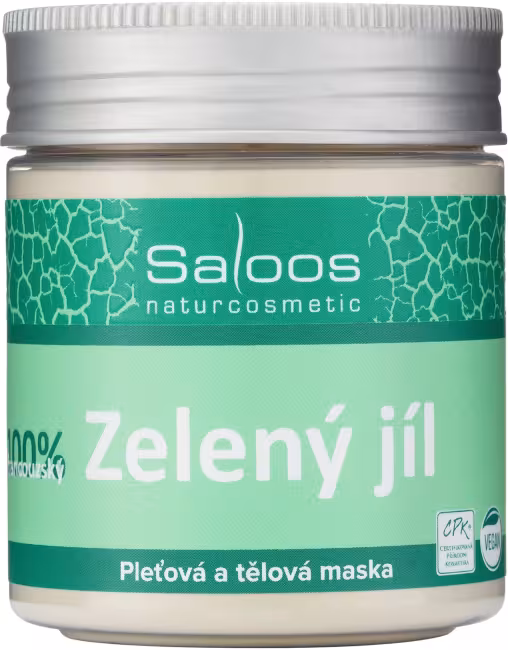 SALOOS Zelený íl 100 % francúzsky 140 g