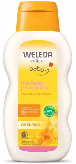 WELEDA Nechtíkové ošetrujúce mlieko 200 ml