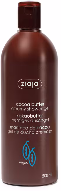 ZIAJA Kakaové maslo Krémové sprchové mydlo 500 ml