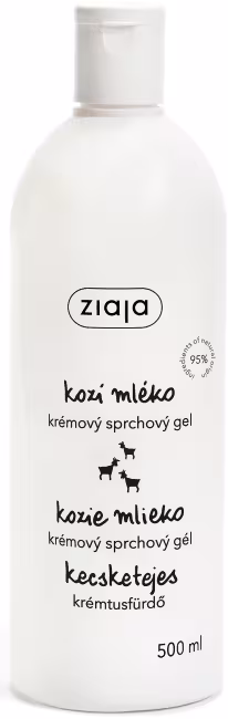 ZIAJA Kozie mlieko Krémové sprchové mydlo 500 ml