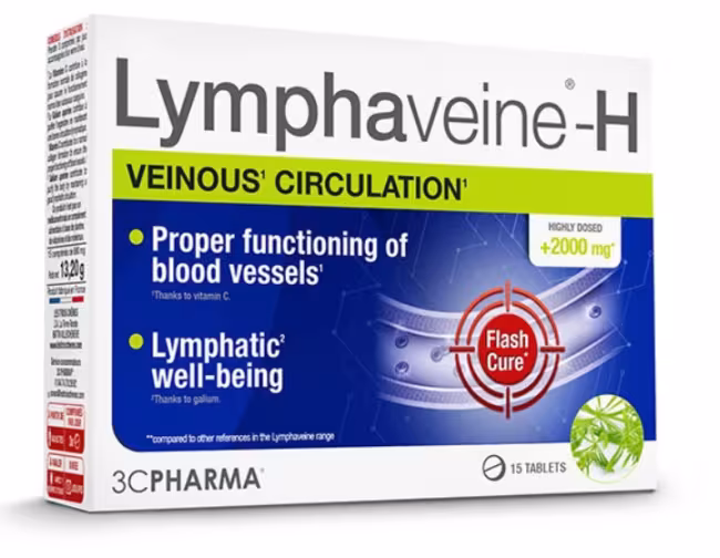 Les Trois Chenes Sa 3cpharma Lymphaveine H 15 tabliet