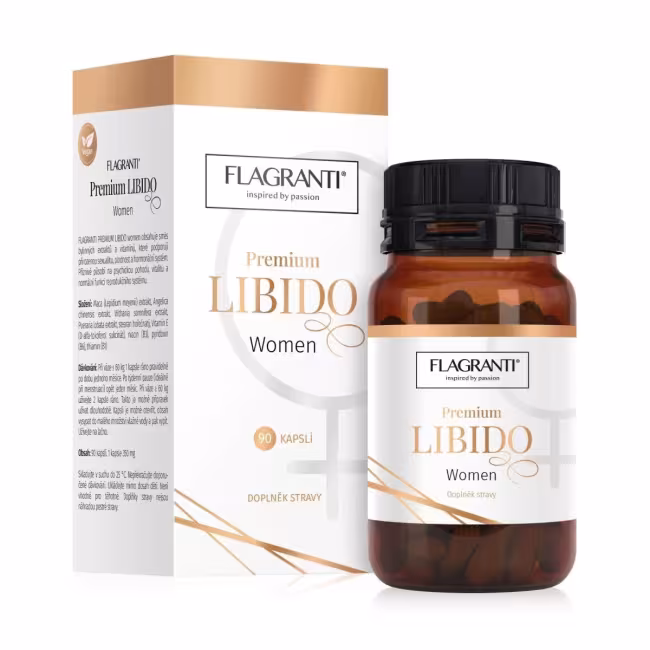 FLAGRANTI PREMIUM LIBIDO women 90 kapsúl