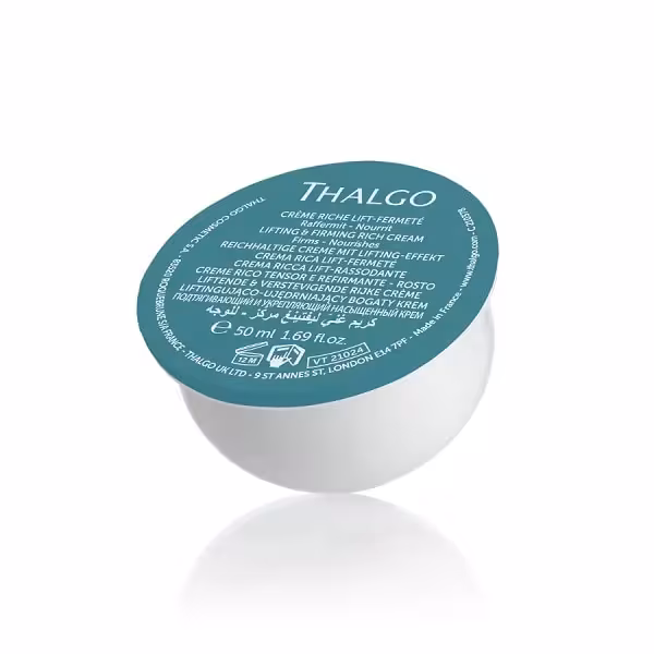 THALGO SILICIUM LIFTING AND FIRMING RICH CREAM REFILL Liftingový a spevňujúci bohatý krém. Ekologická náhradná náplň.