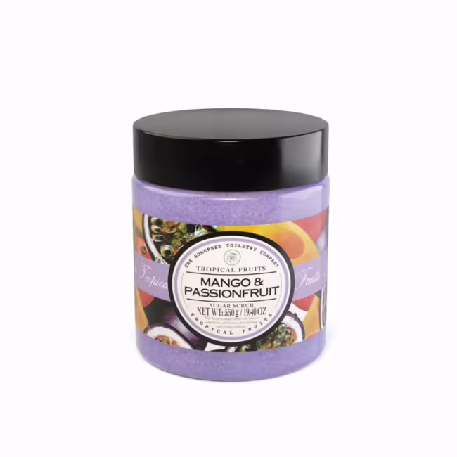 SOMERSET TROPICAL FRUITS MANGO PASSIONFRUIT SUGAR SCRUB Telový peeling