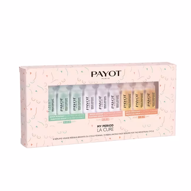 PAYOT MY PERIOD 9 denná pleťová kúra počas menštruačného cyklu