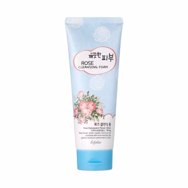 ESFOLIO PURE SKIN ROSE CLEANSING FOAM Čistiaca pena