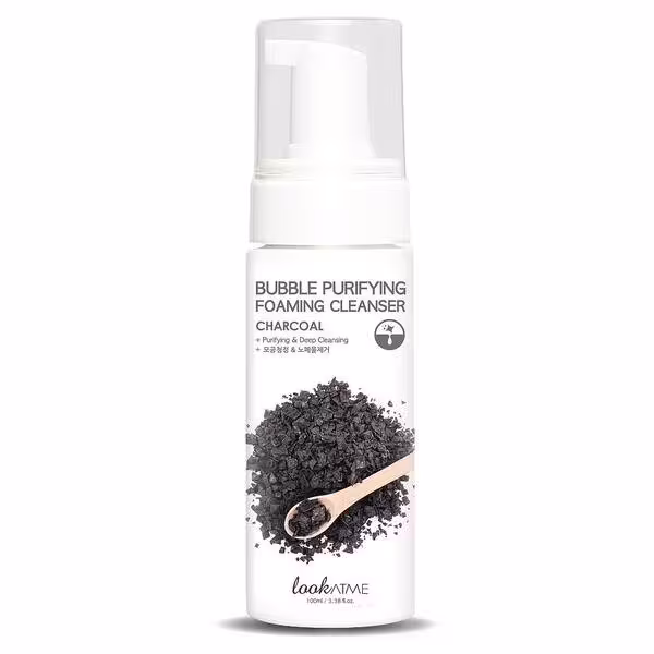 LOOK AT ME BUBBLE PURIFYING FOAMING CLEANSER CHARCOAL Čistiaci prípravok na tvár