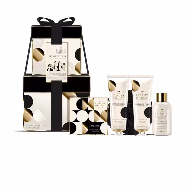 GRACE COLE SPARKLING PEAR & NECTARINE BLOSSOM LAVISH SET Darčeková sada