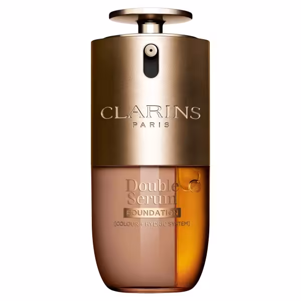 Clarins DOUBLE SERUM FOUNDATION Hybridné sérum a make-up