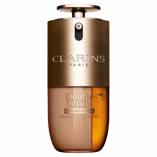 Clarins DOUBLE SERUM FOUNDATION Hybridné sérum a make-up