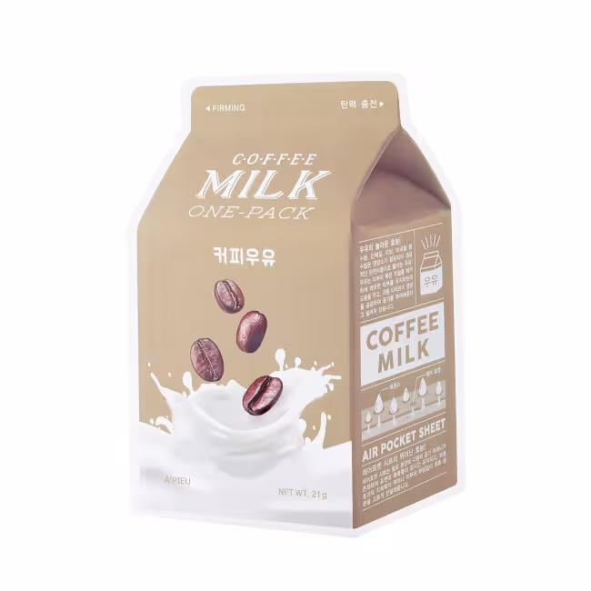 A'PIEU COFFEE MILK Pleťová maska