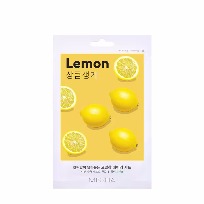 MISSHA AIRY FIT SHEET MASK LEMON Pleťová maska