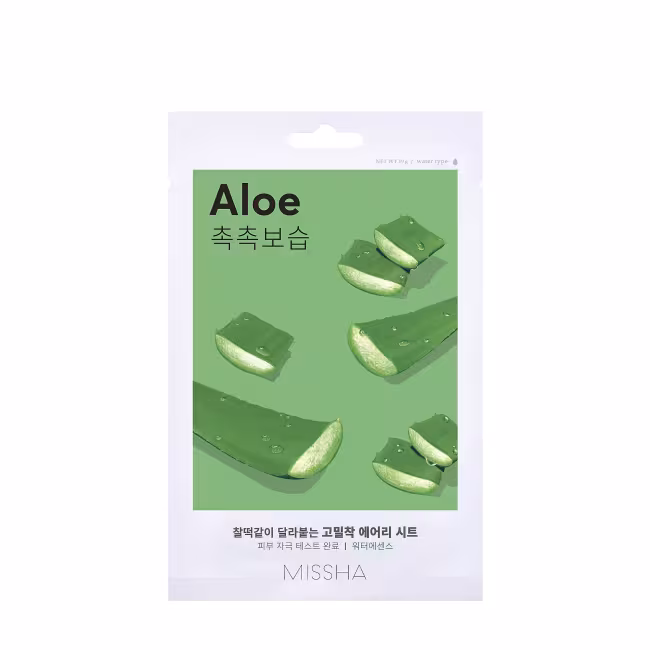 MISSHA AIRY FIT SHEET MASK ALOE Pleťová maska