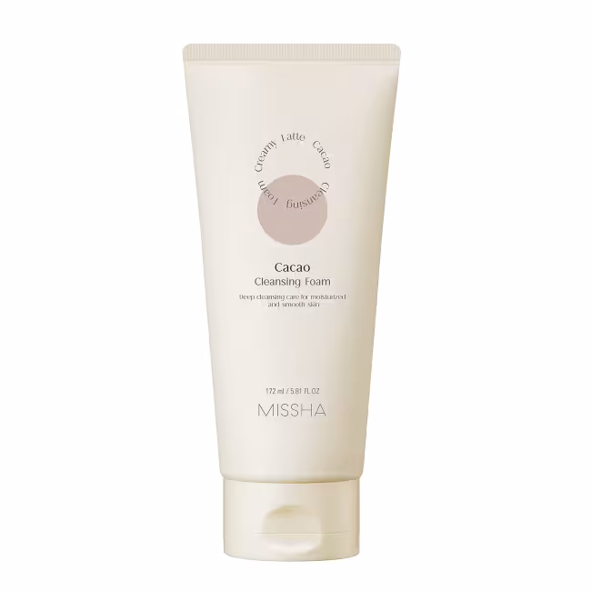 MISSHA CREAMY LATTE CLEANSING FOAM CHOCOLATE Krémová čistiaca pena