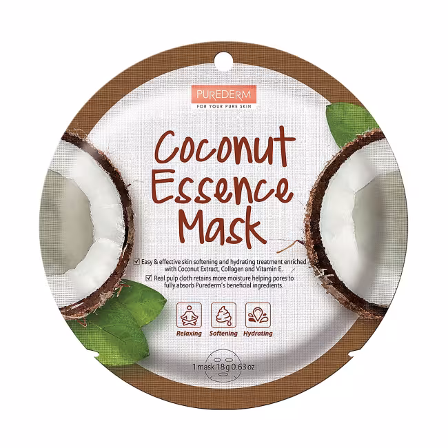PUREDERM COCONUT ESSENCE MASK Pleťová maska