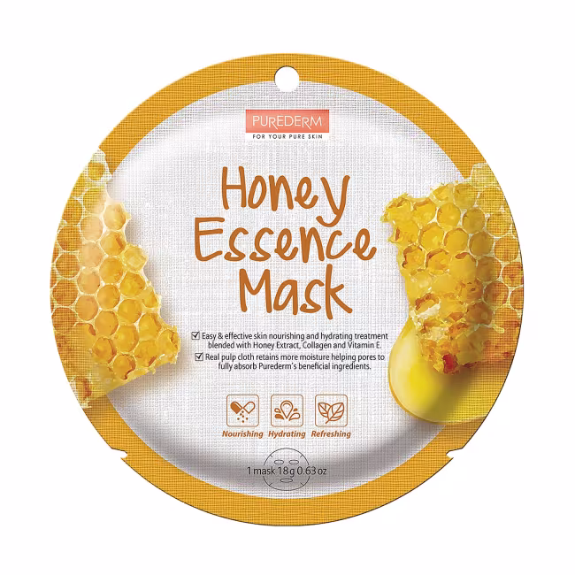 PUREDERM HONEY ESSENCE MASK Pleťová maska