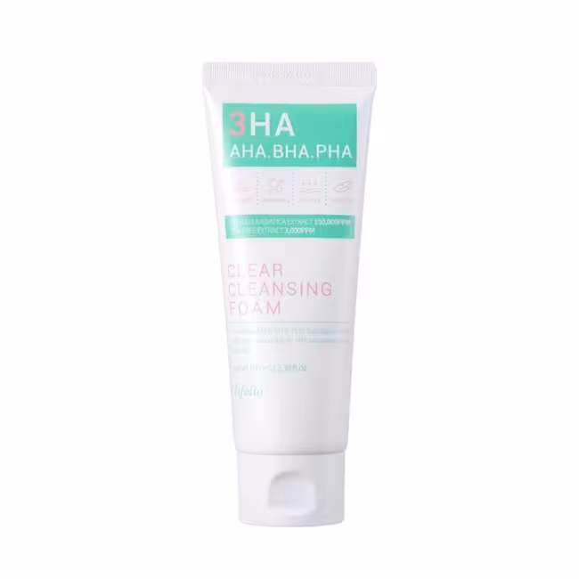 ESFOLIO 3HA CLEAR CLEANSING FOAM Exfoliačná pleťová pena