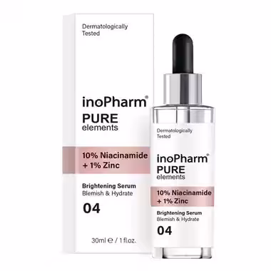 INOPHARM FACE SERUM WITH 10 NIACINAMIDE SERUM 1 ZINC Pleťové sérum