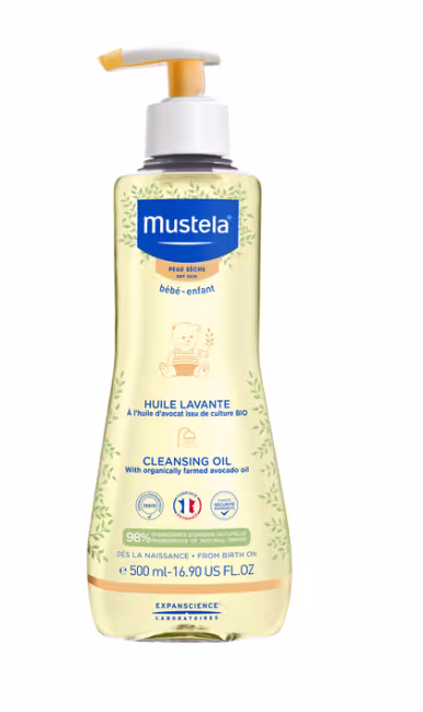 MUSTELA Olej do kúpeľa 0m+ 500 ml