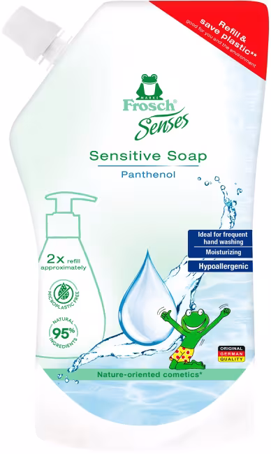 FROSCH Tekuté mydlo Sensitive 500 ml