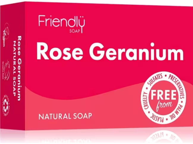 Friendly Soap Prírodné mydlo pelargónia