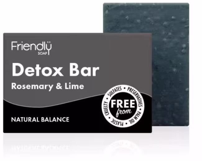 Friendly Soap Prírodné mydlo detoxikačný rozmarín a limeta