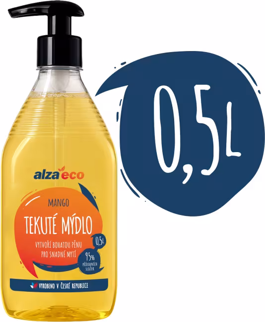 AlzaEco Tekuté mydlo Mango 500 ml