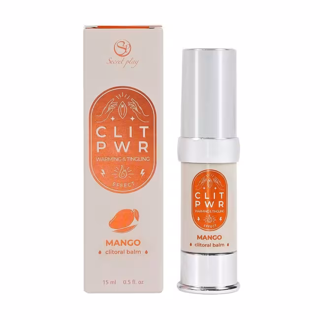 Stimulačný balzam na klitoris SECRET PLAY CLIT PWR Mango 15 ml