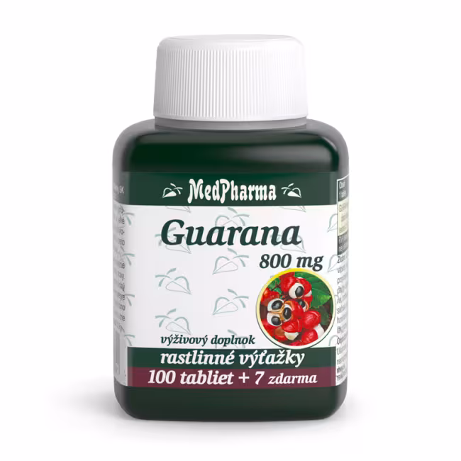 Medpharma Guarana 800 mg 107 tabliet