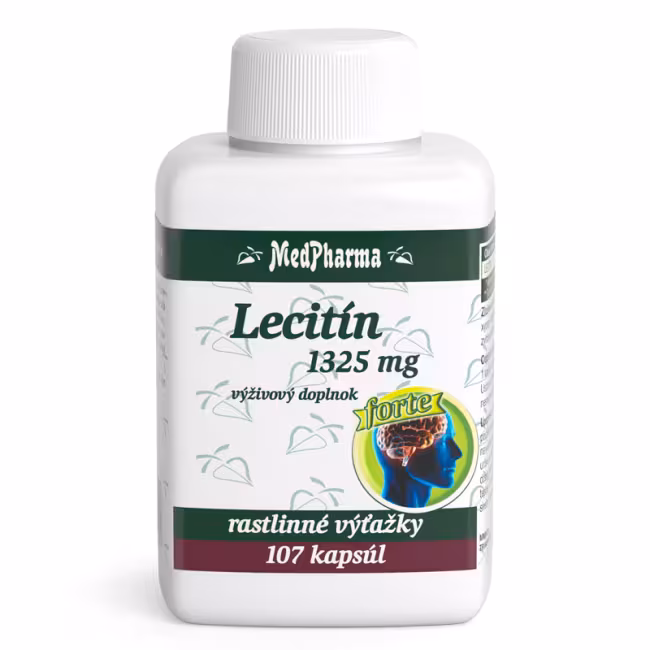 MedPharma Lecitin Forte 1325 mg 107 kapsúl