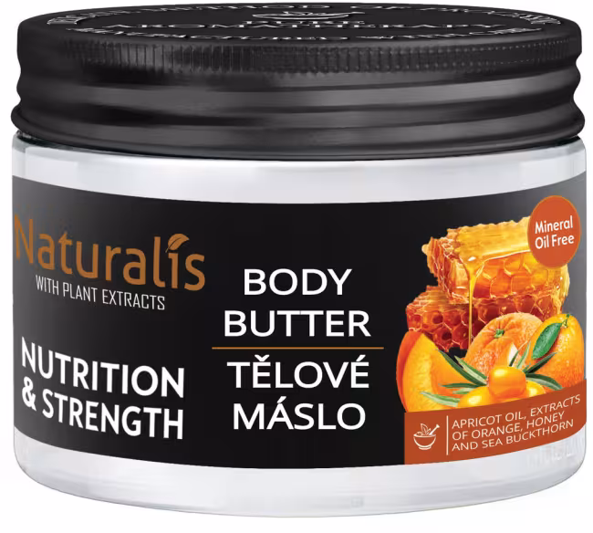 Naturalis Telové maslo, NUTRITION & STRENGTH 300 g