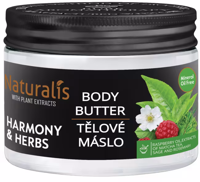 Naturalis Telové maslo, HARMONY & HERBS 300 g