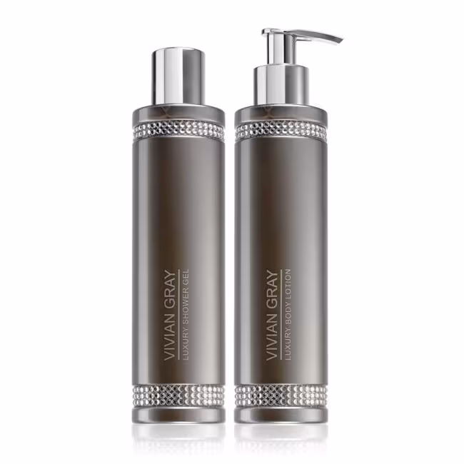 Darčeková sada na telo Vivian Gray Grey Crystals 2 x 250 ml