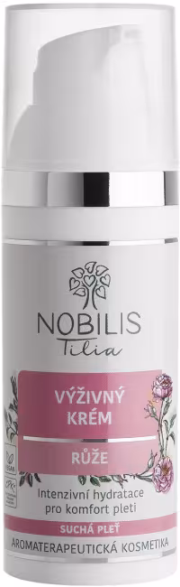 Nobilis Tilia Výživný krém Ruža 50 ml