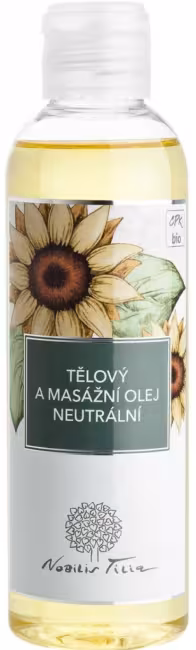 Nobilis Tilia Telový a masážny olej – neutrálny 200 ml