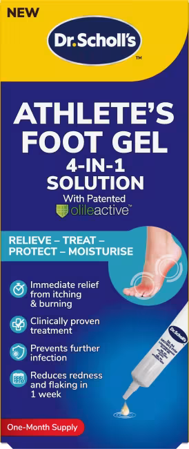 SCHOLL Athlete's Foot 4 in 1 Gél
