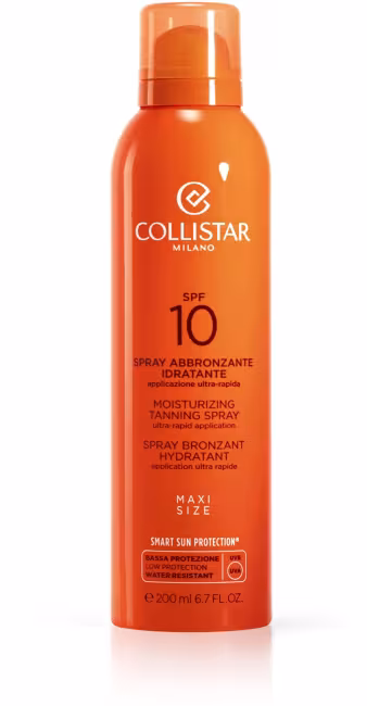 COLLISTAR Moisturizing Tanning Spray SPF 10 200 ml