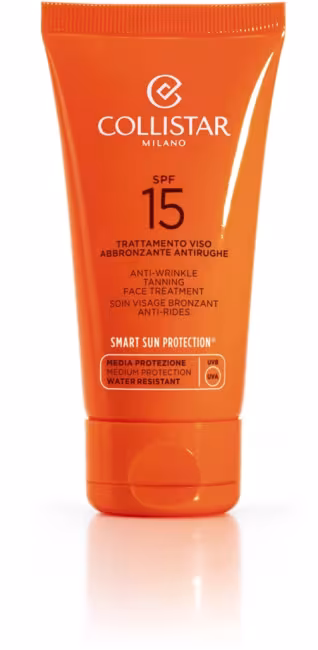 Collistar Anti-Wrinkle Tanning Face Treatment SPF 15 50 ml