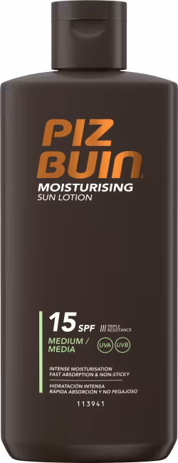 PIZ BUIN Moisturising Sun Lotion SPF15 200 ml
