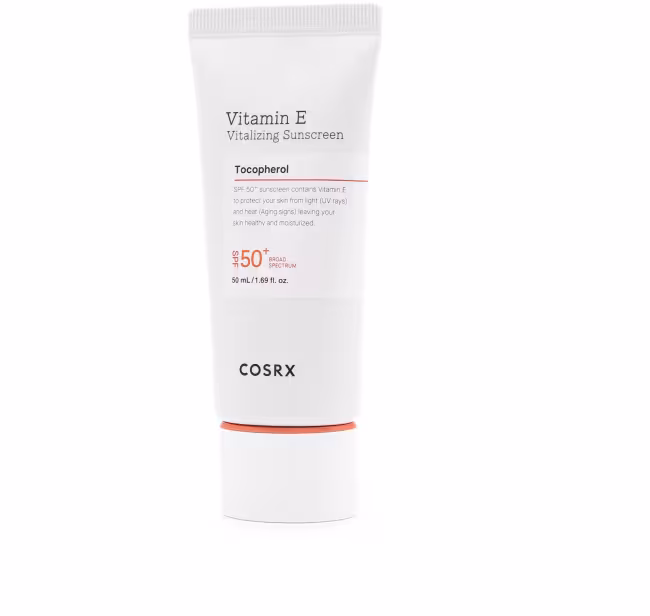 COSRX Vitamín E Vitalizing Sunscreen SPF 50+ 50 ml
