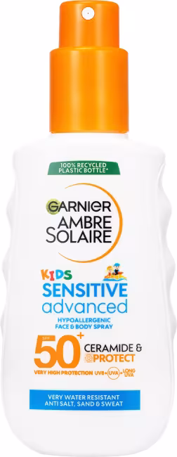 GARNIER Ambre Solaire Ochranný sprej proti UV SPF50+ 150 ml