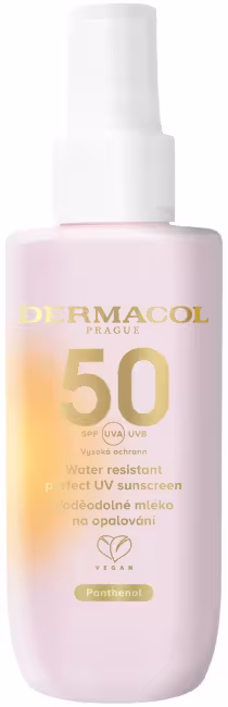 DERMACOL Vodoodolné mlieko na opaľovanie SPF 50 150 ml