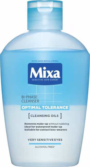 MIXA Sensitive Skin Expert odličovač očí 125 ml