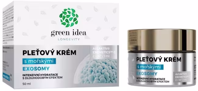 GREEN IDEA Pleťový krém s exosomy 50 ml