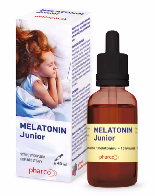 Melatonin Junior kvapky lesné ovoce 40 ml