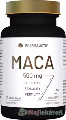 Pharma Activ Maca 500 mg 90 kapsúl