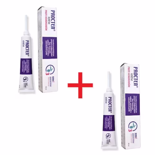 2x PROCTEN krém na hemoroidy 40 ml