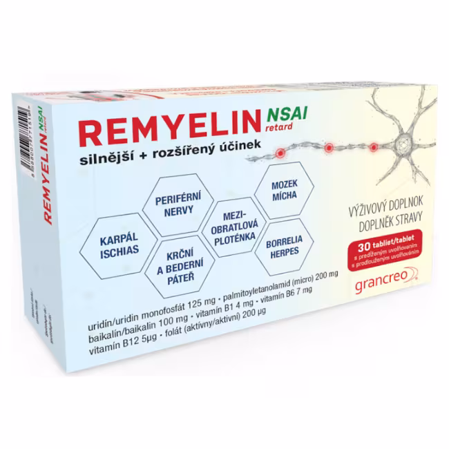REMYELIN NSAI retard s predĺženým uvoľňovaním 30 tabliet